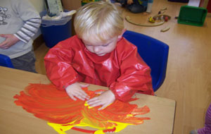 children starting at our day nursery